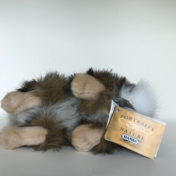 Hansa Handcrafted Rabbit Fawn Stuffed Animal Brand New w/ Tag - Picture 9 of 11